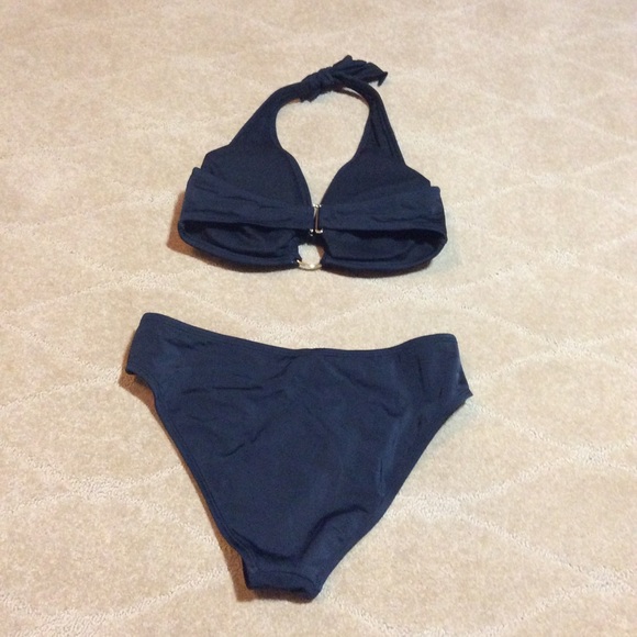 NWOT Halter Ring Bikini Set, 4 - Picture 4 of 7